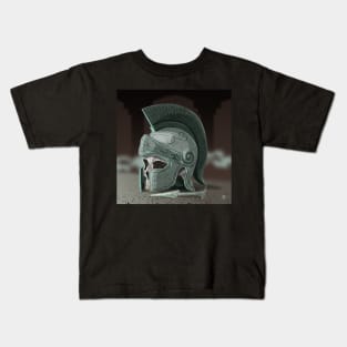 Ancient Greek Helmet Kids T-Shirt
